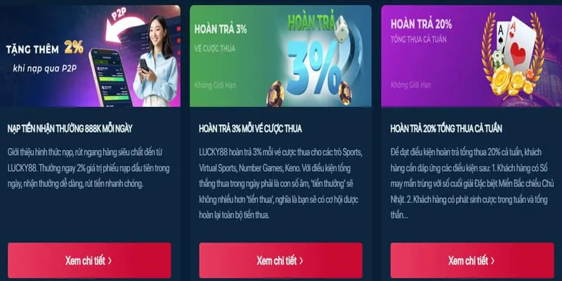 Khuyến mãi chào mừng người chơi mới